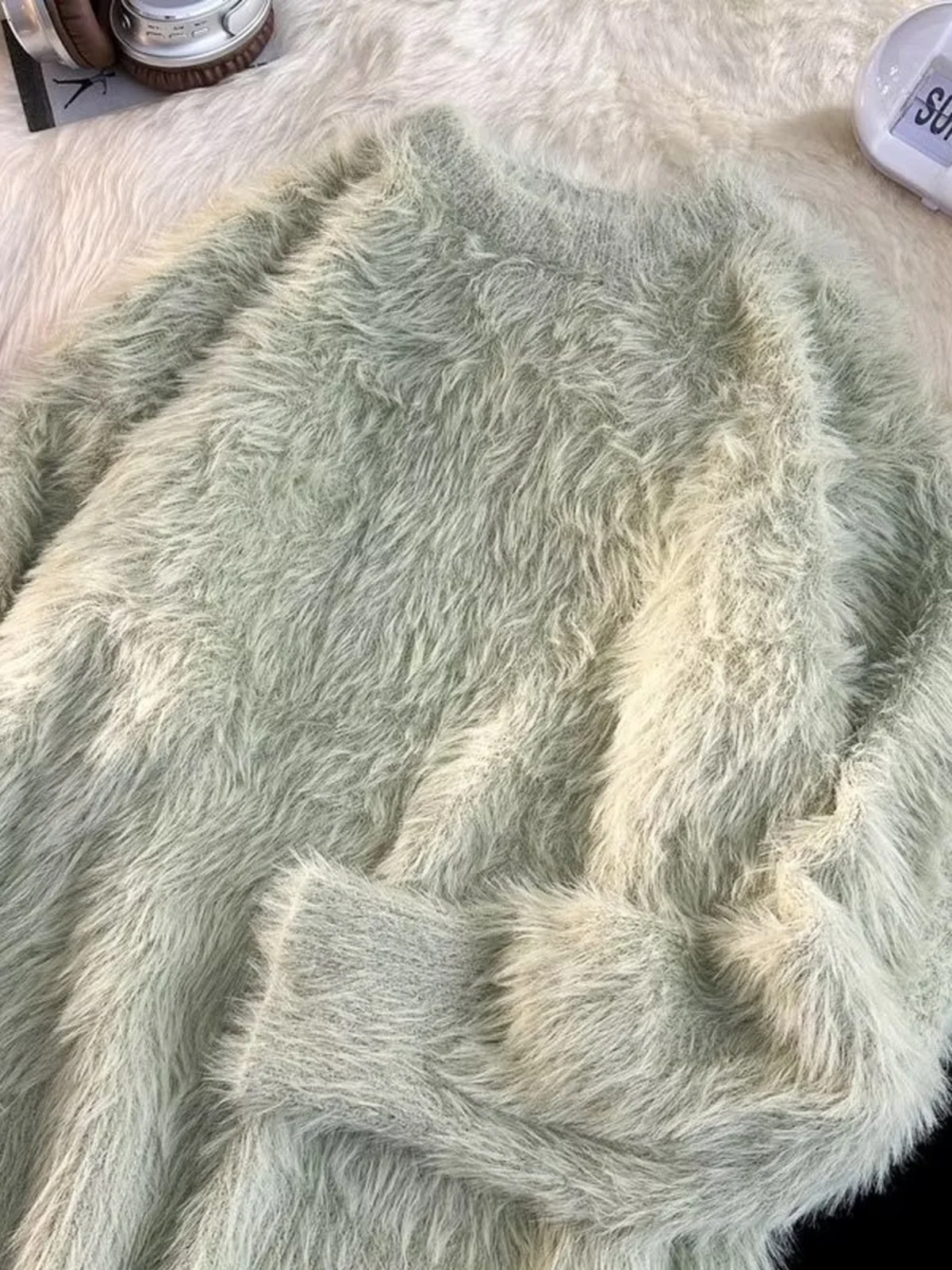Soft Thiened Knitted Mink Velvet Men Women Autumn Winter Sweater Lazy Bf Warm Outerwear Casual Pure Color round Ne Long S...
Soft Thiened Knitted Mink Velvet Men Women Autumn Winter Sweater Lazy Bf Warm Outerwear Casual Pure Color round Ne Long S...