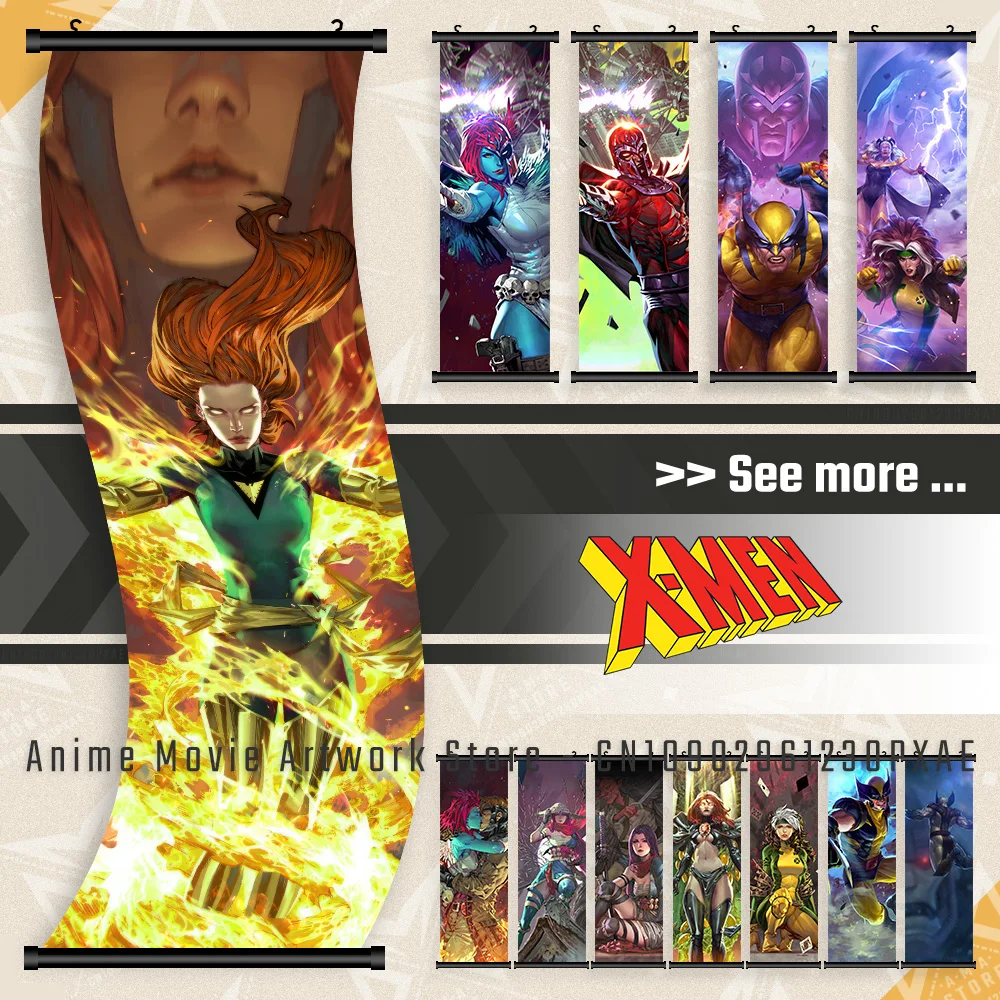 Marvel X-Men Phoenix Figures Posters Canvas Print Wall Art Home Decoration Hanging Painting Comics Scrolls Picture Living Room
Marvel X-Men Phoenix Figures Posters Canvas Print Wall Art Home Decoration Hanging Painting Comics Scrolls Picture Living Room