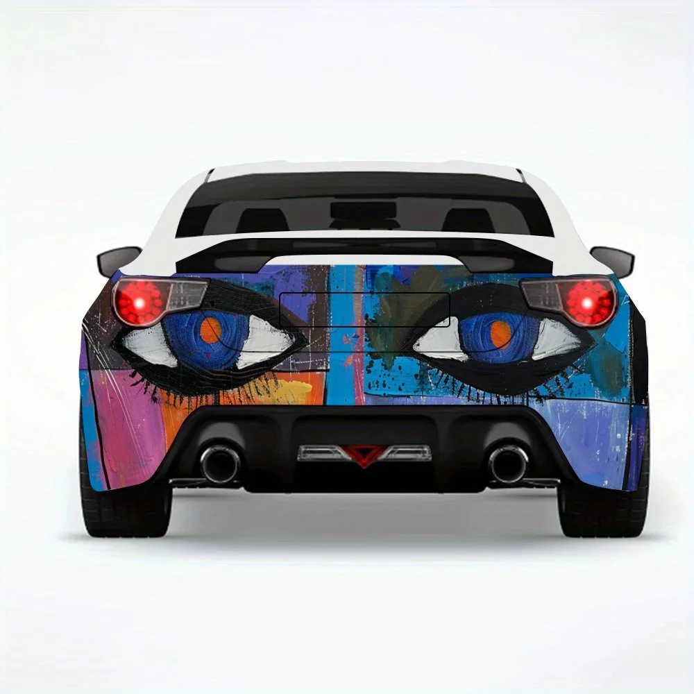 Abstract Face Art Car Sticker,Vinyl Decal for Car Rear, Waterproof Self-Adhesive Vinyl Stickers for Vehicle Tail and Bumper, Dec
Abstract Face Art Car Sticker,Vinyl Decal for Car Rear, Waterproof Self-Adhesive Vinyl Stickers for Vehicle Tail and Bumper, Dec