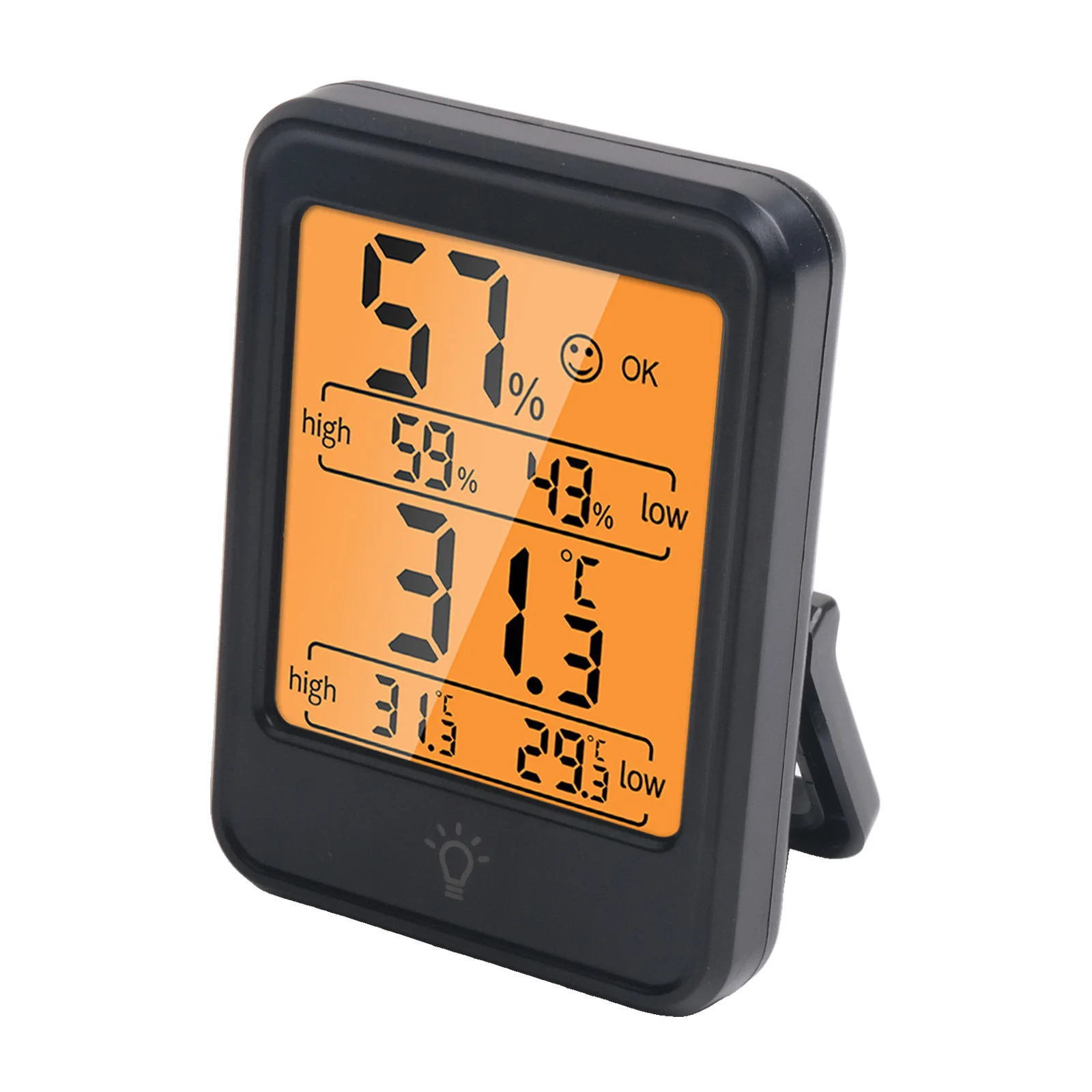 ~MC41 Digital Thermometer ~With Backlight LCD Digital Thermometer ~Hygrometer Home Indoor ~Electronic Temperature Humidity Meter
~MC41 Digital Thermometer ~With Backlight LCD Digital Thermometer ~Hygrometer Home Indoor ~Electronic Temperature Humidity Meter