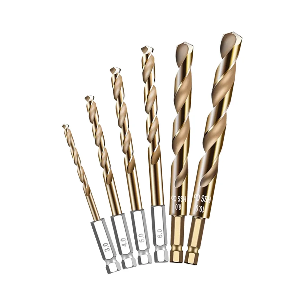 Аккумуляторные отвертки Набор сверл из быстрорежущей стали Набор из 6 предметов Сверла с быстрым проникновением Легкий дизайн для аккумуляторных дрелей
Аккумуляторные отвертки Набор сверл из быстрорежущей стали Набор из 6 предметов Сверла с быстрым проникновением Легкий дизайн для аккумуляторных дрелей