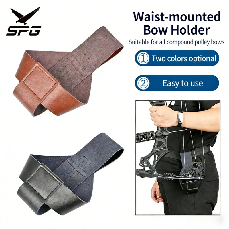 SPG Archery Bow Rest Compound Traditional Recurve Longbow Target Hunting Shooting Practice Adjustable Cowhide Leather Equipment
SPG Archery Bow Rest Compound Traditional Recurve Longbow Target Hunting Shooting Practice Adjustable Cowhide Leather Equipment