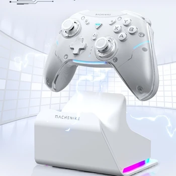 게임 컨트롤러 충전 도크, G5pro 시리즈 컨트롤러 전용 RGB 마그네틱 충전 도크, 조명 플러그 앤 플레이