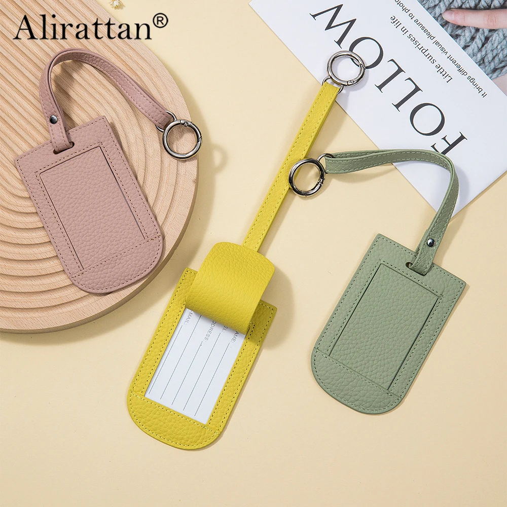 Alirattan 2026, новый посадочный пропуск из натуральной кожи, фурнитура с клапаном для самолета, пряжка, багажная бирка, багажная бирка, дорожная коробка, бирка с защитой от потери
Alirattan 2026, новый посадочный пропуск из натуральной кожи, фурнитура с клапаном для самолета, пряжка, багажная бирка, багажная бирка, дорожная коробка, бирка с защитой от потери