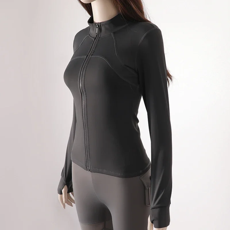 Workout Gym Training Sport Wear Comfortable Design Yoga Top Zip-up Jacket Women Fitness Jackets
Workout Gym Training Sport Wear Comfortable Design Yoga Top Zip-up Jacket Women Fitness Jackets