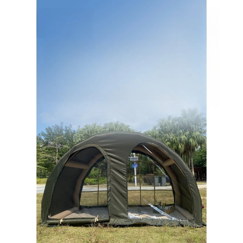Outdoor camping inflatable tent, sunshade, sunscreen and rainproof tourist roof tent, semi-circular tent
Outdoor camping inflatable tent, sunshade, sunscreen and rainproof tourist roof tent, semi-circular tent