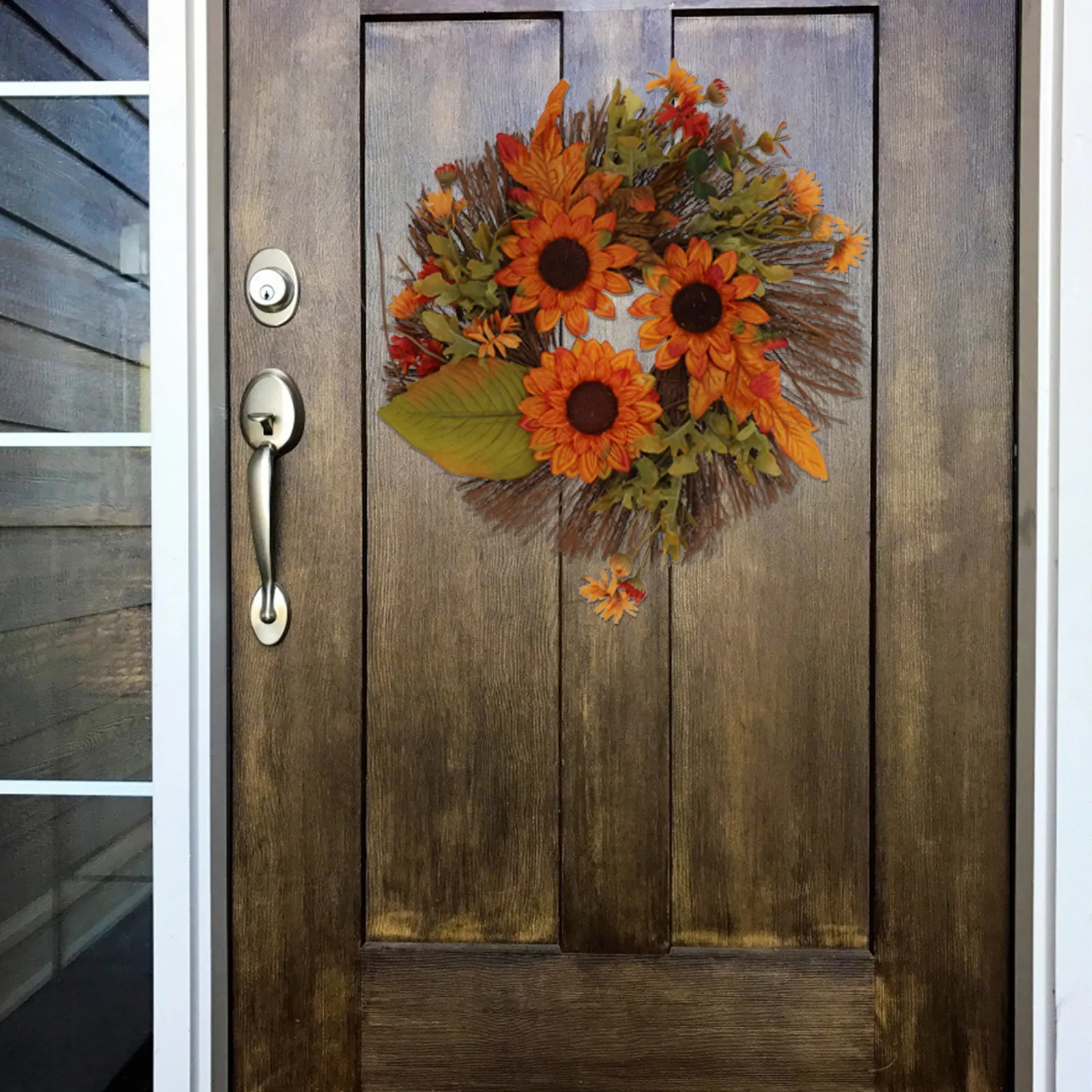 1Pcs Simulated Sunflower Wreath Light Artificial Flower Hanging Decor Glowing Autumn Door Hanging Wreath Ornament Party Festival
1Pcs Simulated Sunflower Wreath Light Artificial Flower Hanging Decor Glowing Autumn Door Hanging Wreath Ornament Party Festival