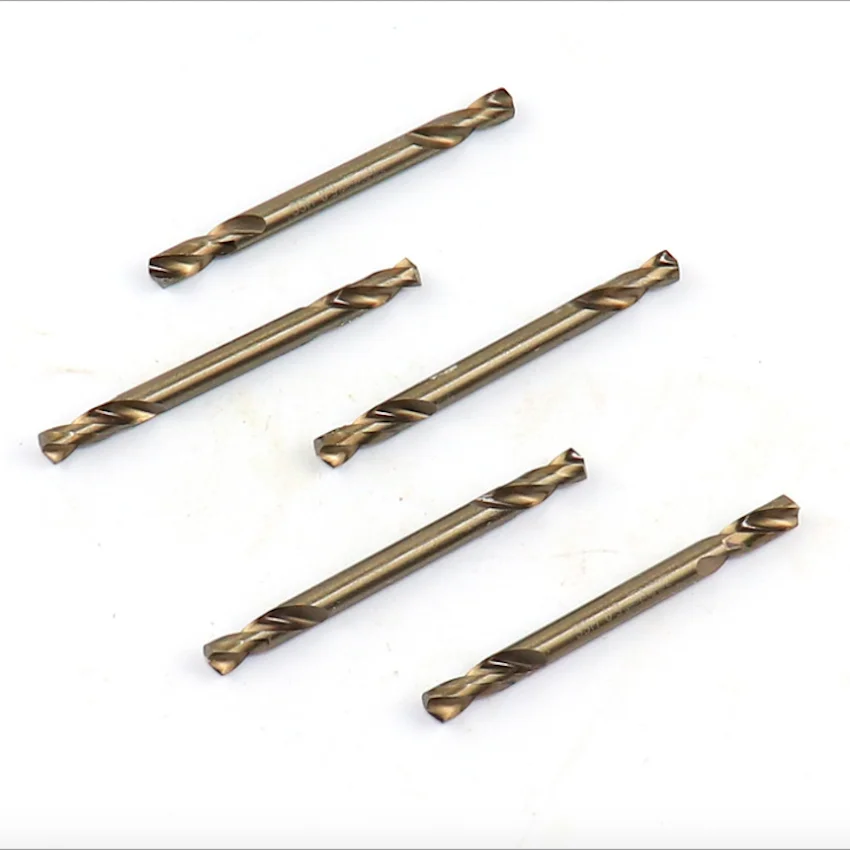 Cost Sale of 5PCS CNC Grinded HSS6542 Double Heard Twist Drill Bits 3.0-5.5mm for Thin SS/Steel/Mild Steel/Iron/Aluminum/Plastic
Cost Sale of 5PCS CNC Grinded HSS6542 Double Heard Twist Drill Bits 3.0-5.5mm for Thin SS/Steel/Mild Steel/Iron/Aluminum/Plastic