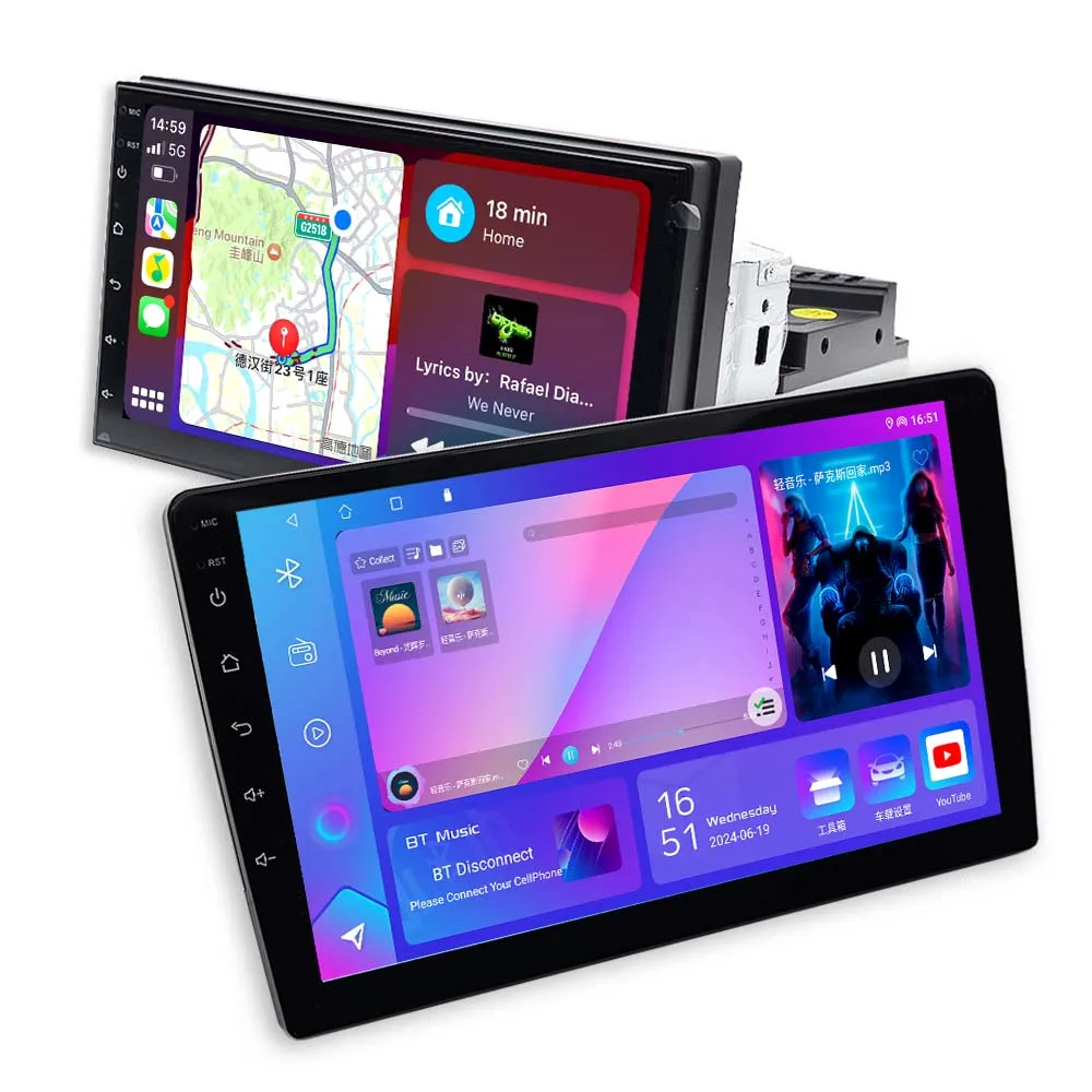 OEM Manufacturers 2 Din 9 Inch Android Auto Car Stereo Navigation GPS Radio Carplay Universal Dashboard Car USB 4+64GB
OEM Manufacturers 2 Din 9 Inch Android Auto Car Stereo Navigation GPS Radio Carplay Universal Dashboard Car USB 4+64GB
