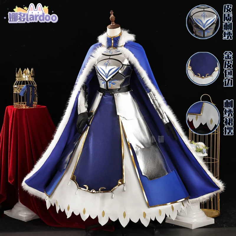 Fate/Grand Order Saber Altria Pendragon Cosplay Costume Uniform Halloween Carnival Party Christmas Play Role Clothes Clothing
Fate/Grand Order Saber Altria Pendragon Cosplay Costume Uniform Halloween Carnival Party Christmas Play Role Clothes Clothing