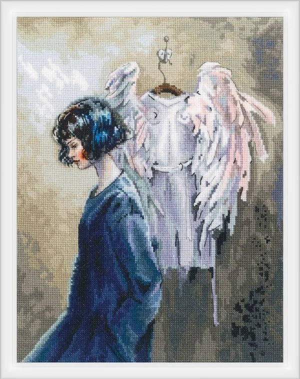 R ТОМ 929 Angel's Wings 36-44 Needlework Kit unprinting Cross Stich Set DIY Kits Cross-stitch Embroidery Set Stitch Kit
R ТОМ 929 Angel's Wings 36-44 Needlework Kit unprinting Cross Stich Set DIY Kits Cross-stitch Embroidery Set Stitch Kit