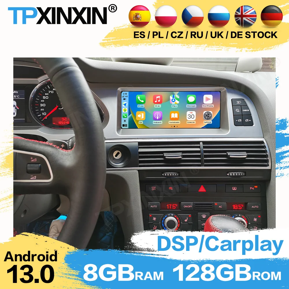 For Audi A6L 2010-2011 Android Car Radio Multimedia Video Player Wireless Carplay Autoradio Stereo GPS Navigation Head Unit
For Audi A6L 2010-2011 Android Car Radio Multimedia Video Player Wireless Carplay Autoradio Stereo GPS Navigation Head Unit