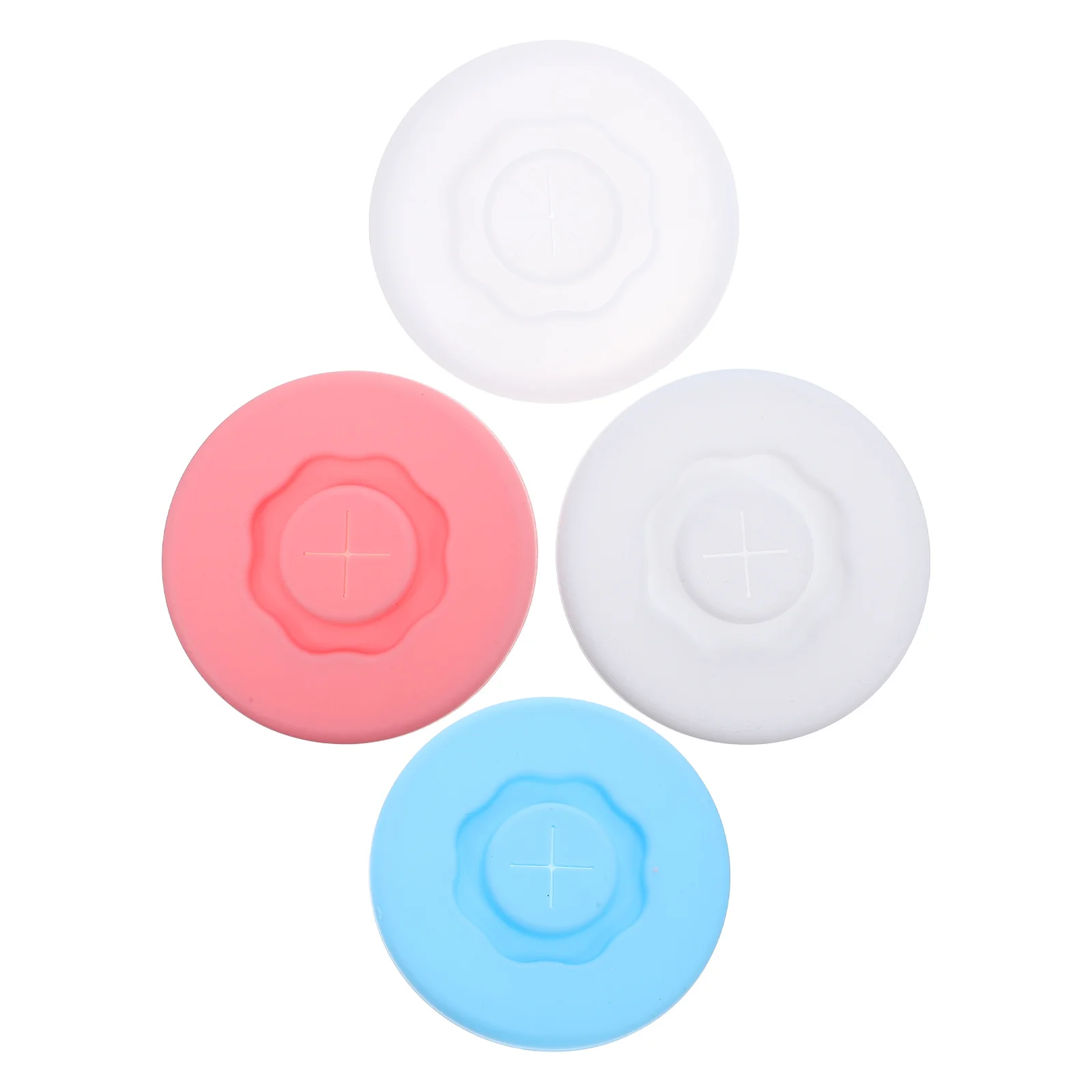 4Pcs Silicone Cup Cover Straw Hole Anti-Dust Spill-Proof Reusable Round Mug Lid Replacement Coffee Cup Seal Cap 85-92mm 
4Pcs Silicone Cup Cover Straw Hole Anti-Dust Spill-Proof Reusable Round Mug Lid Replacement Coffee Cup Seal Cap 85-92mm