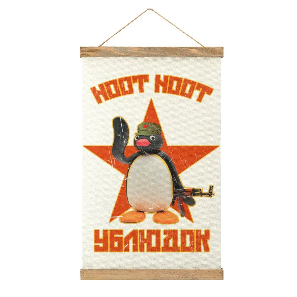 Novelty Comrade Pingu Noot Noot Motherfu Rs Classic T Canvas Hanging Picture Picture Hanging Funny Novelty Office Picture St
Novelty Comrade Pingu Noot Noot Motherfu Rs Classic T Canvas Hanging Picture Picture Hanging Funny Novelty Office Picture St