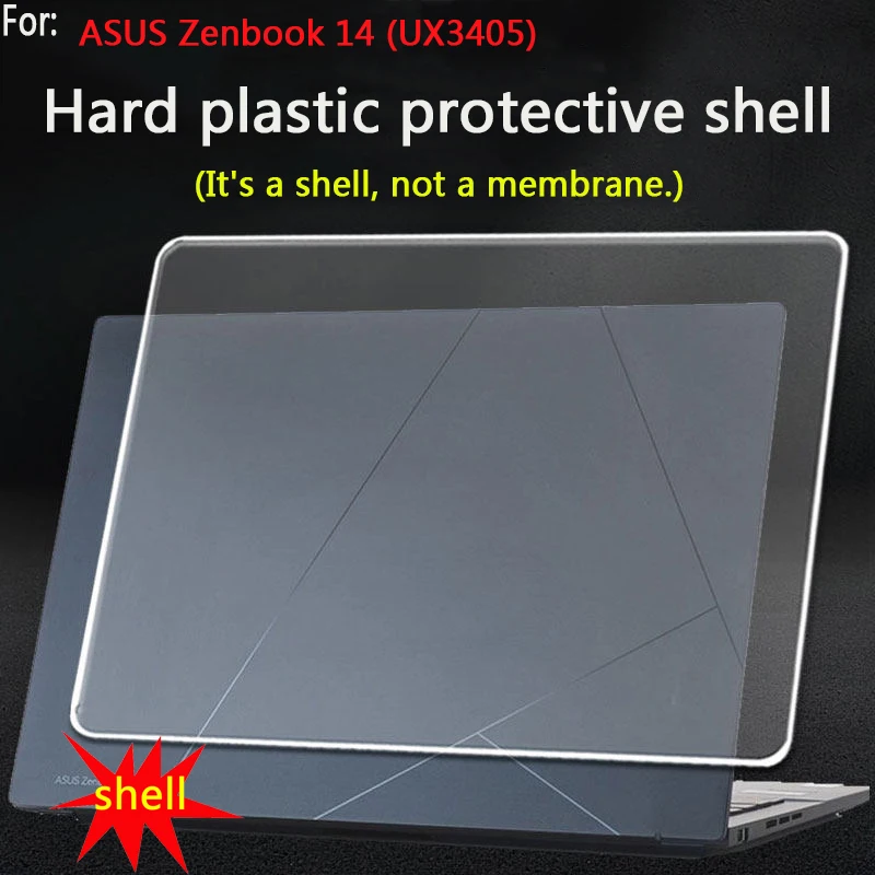 For New ASUS Zenbook 14 UX3405CA/UX3405M plastic protective shell Zenbook 14 OLED UM3406KA computer shell hard shell laptop case
For New ASUS Zenbook 14 UX3405CA/UX3405M plastic protective shell Zenbook 14 OLED UM3406KA computer shell hard shell laptop case