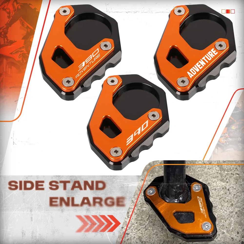2025 Motorcycle Accessories Kickstand Side Stand Enlarger Extension Enlarger Pate Pad FOR KTM 390ADV 250 390 Adventure 2019-2024
2025 Motorcycle Accessories Kickstand Side Stand Enlarger Extension Enlarger Pate Pad FOR KTM 390ADV 250 390 Adventure 2019-2024