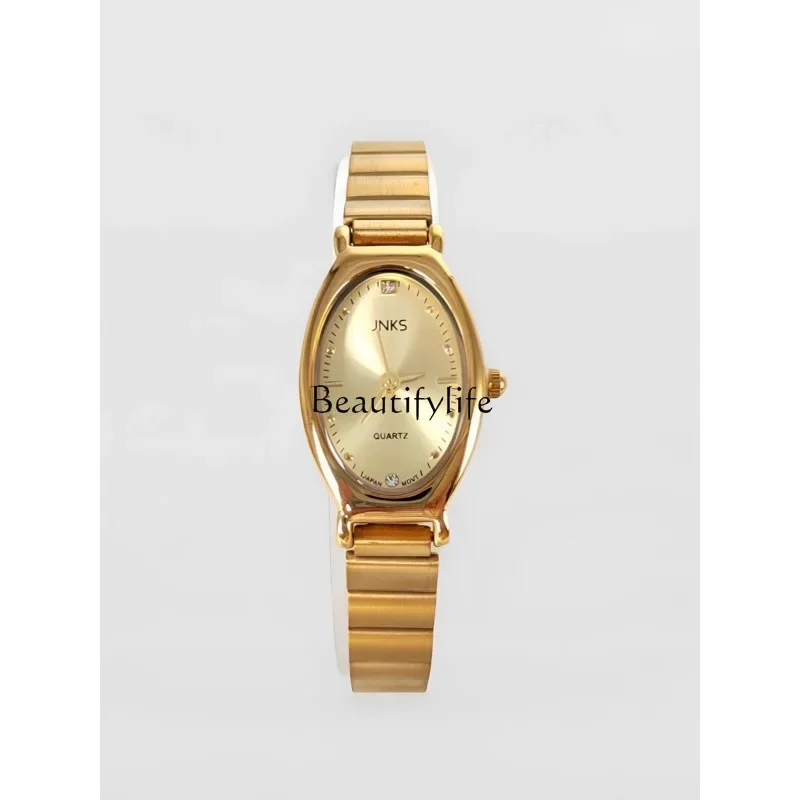 Retro versatile, small and fashionable personalized waterproof cowhide quartz women's watch
Retro versatile, small and fashionable personalized waterproof cowhide quartz women's watch