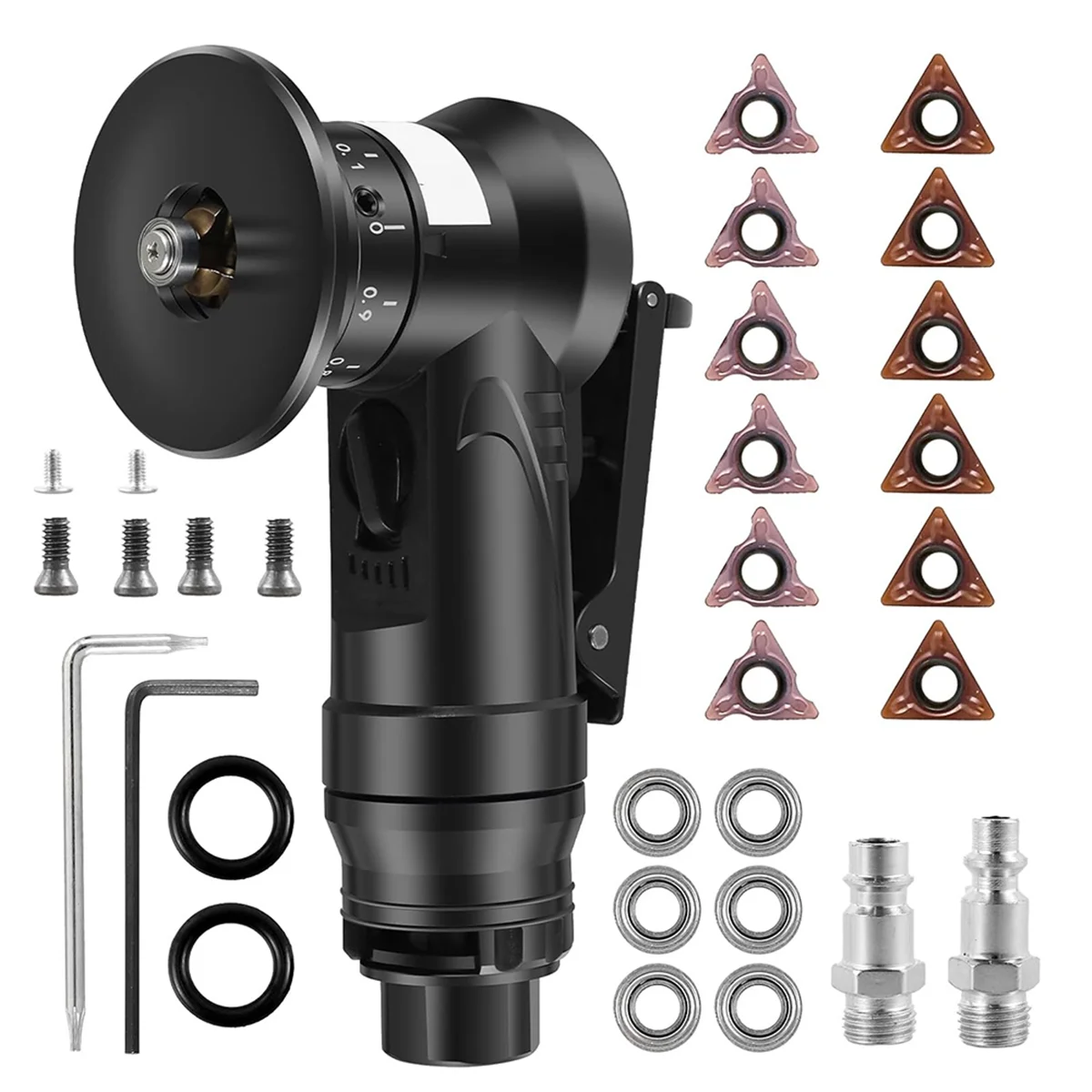 New Pneumatic Chamfering Tool, 45 Degree Metal Deburring Trimming Chamfering Machine,Chamfering Machine Arc Edge Beveler Kit
New Pneumatic Chamfering Tool, 45 Degree Metal Deburring Trimming Chamfering Machine,Chamfering Machine Arc Edge Beveler Kit