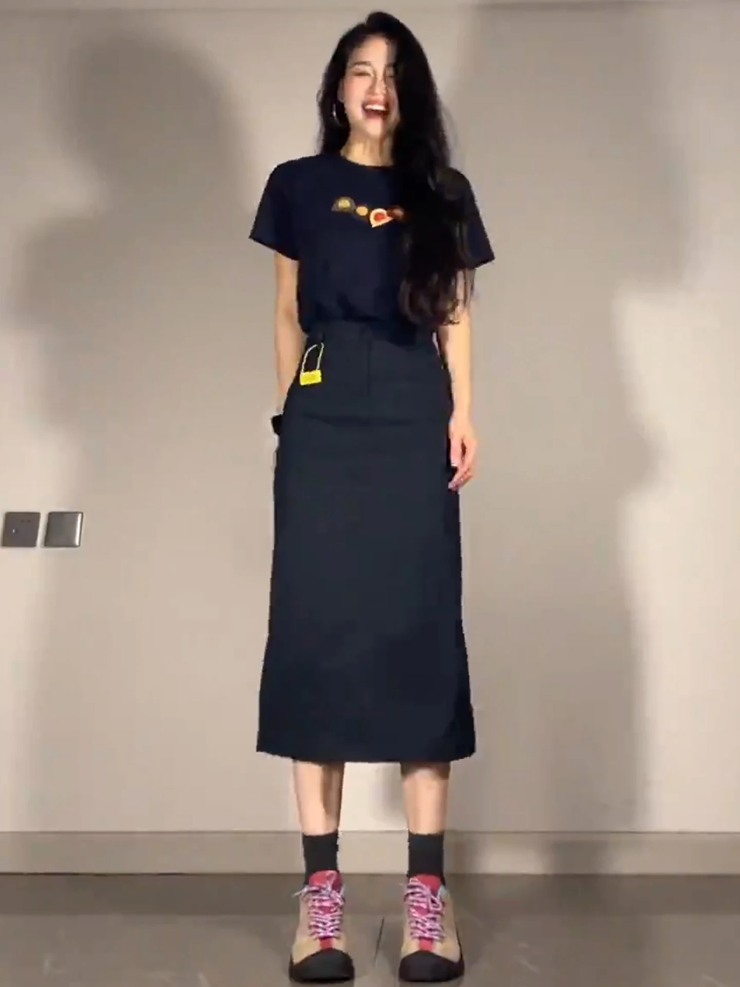 Summer Fashion T-Shirt Halter Neck Short Sleeve Printed Casual Skirt Set Women's High Waist Slim Fit Two-Piece Ensemble
Summer Fashion T-Shirt Halter Neck Short Sleeve Printed Casual Skirt Set Women's High Waist Slim Fit Two-Piece Ensemble
