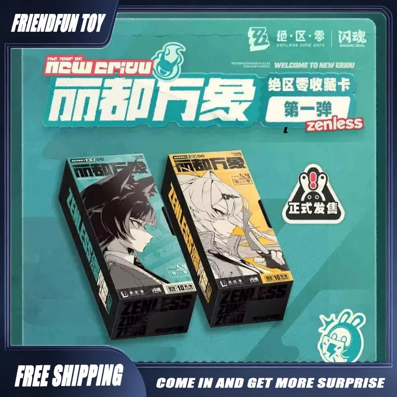 Genuine Shining Soul Zenless Zone Zero Collection Card Vol.1 Lido Vientiane Game Anime Cards Trading Character Periphery Gifts
Genuine Shining Soul Zenless Zone Zero Collection Card Vol.1 Lido Vientiane Game Anime Cards Trading Character Periphery Gifts