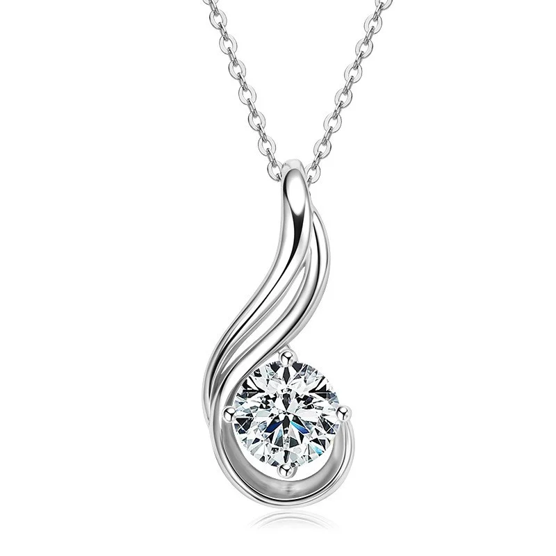 PMO-134 Lefei Fashion Trendy Luxury Classic Moissanite Drop Wing Necklaces For Women Real 925 Sterling Silver Party Jewelry Gift
PMO-134 Lefei Fashion Trendy Luxury Classic Moissanite Drop Wing Necklaces For Women Real 925 Sterling Silver Party Jewelry Gift