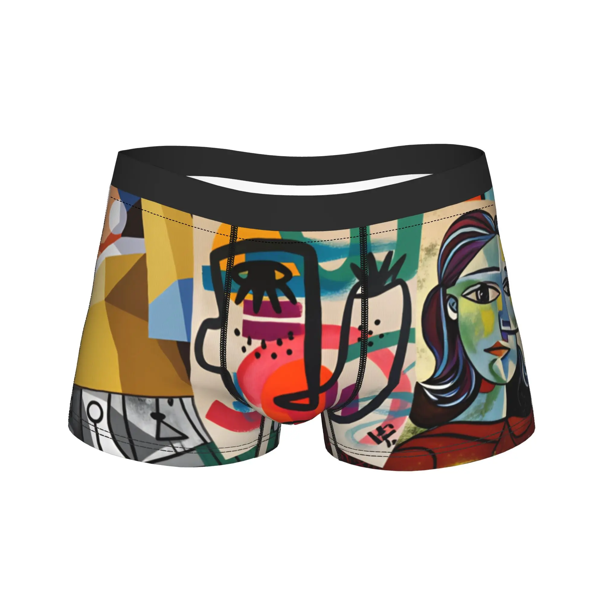 Custom Pablo Picasso Art Shorts Briefs Underwear Quality Men's Breathable Boxershorts Pattern Plus Size Underpants
Custom Pablo Picasso Art Shorts Briefs Underwear Quality Men's Breathable Boxershorts Pattern Plus Size Underpants