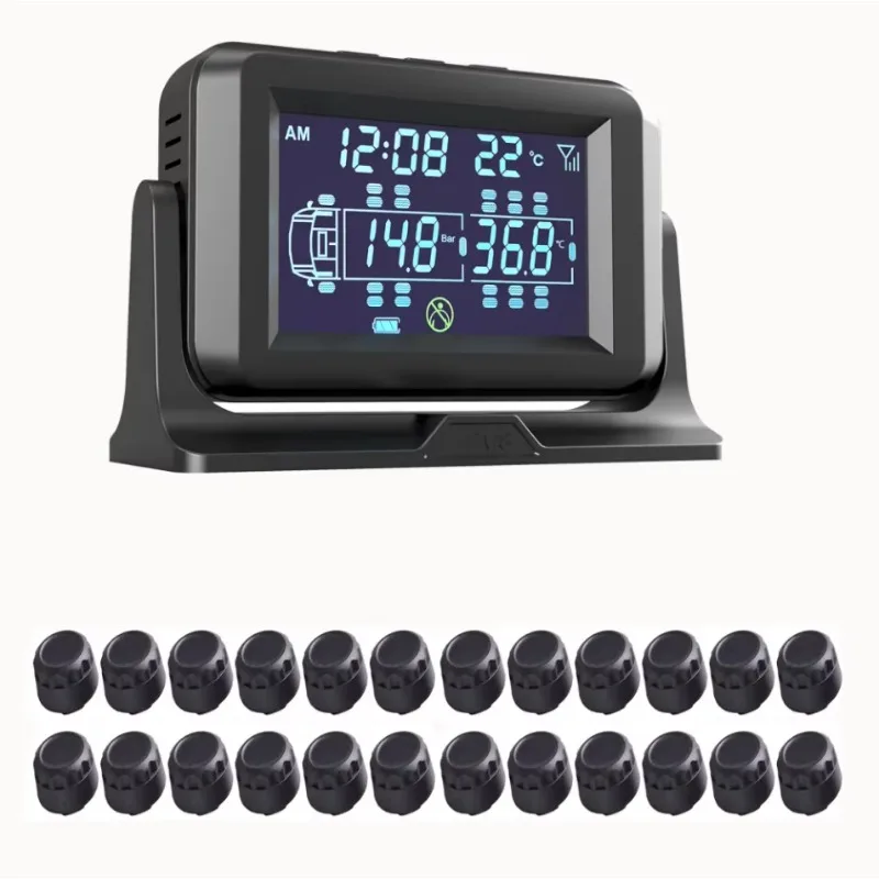 2025 Hot Product Digital High Precision Real Time 433MHz Tire Pressure Monitoring System 6-24 Wheels Motocycle TPMS External
2025 Hot Product Digital High Precision Real Time 433MHz Tire Pressure Monitoring System 6-24 Wheels Motocycle TPMS External