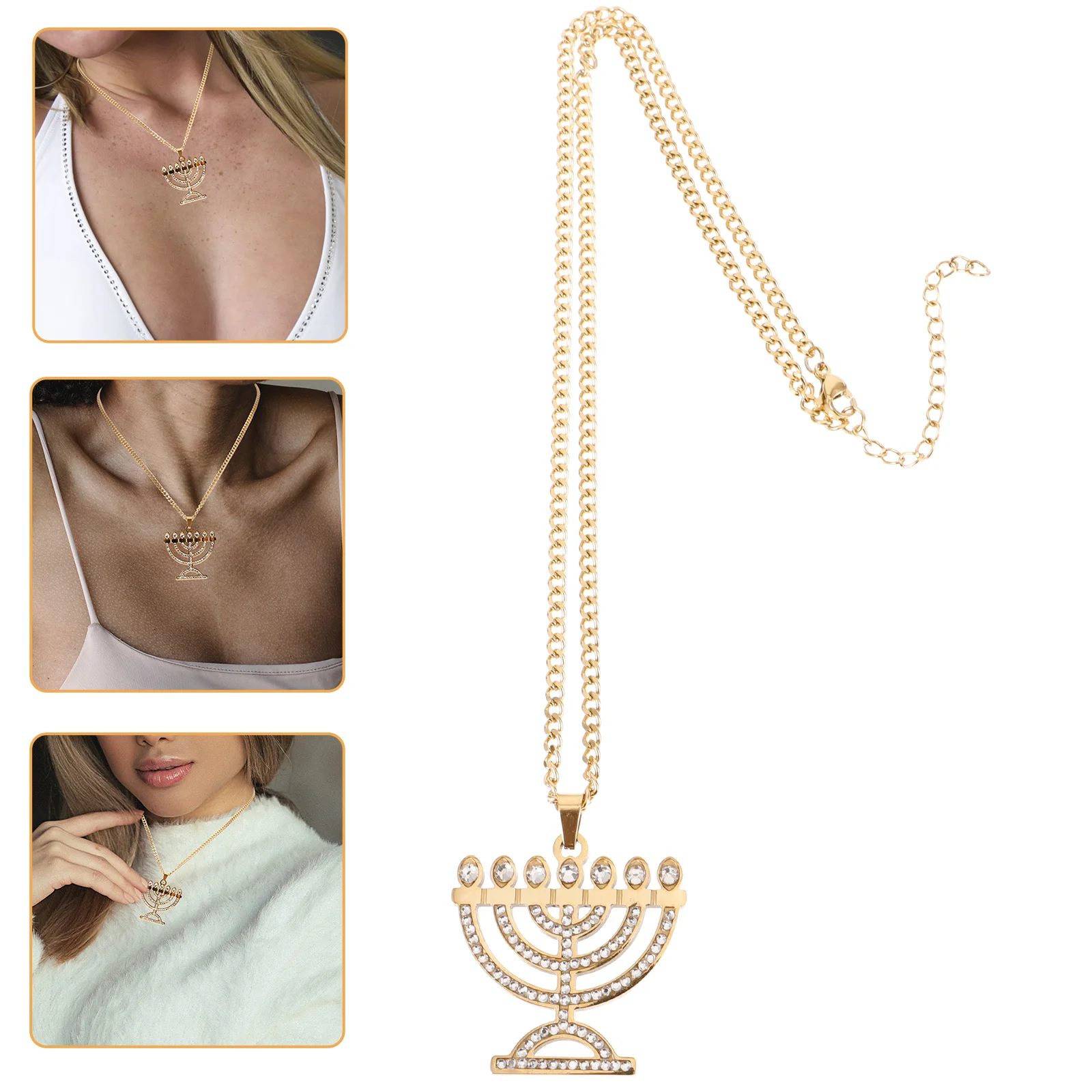 Candlestick Necklace Holders for Girls Pendants Unique Necklaces Stainless Steel Miss
Candlestick Necklace Holders for Girls Pendants Unique Necklaces Stainless Steel Miss