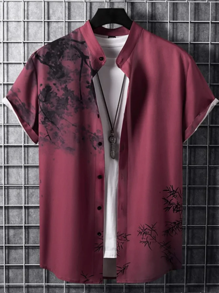 2025 Summer Men's Hawaiian Simple Fashion Short Sleeve Everyday Casual Wear Comfortable Button Up Top
2025 Summer Men's Hawaiian Simple Fashion Short Sleeve Everyday Casual Wear Comfortable Button Up Top
