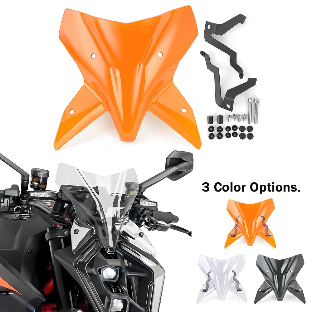 Motorcycle Wind Deflector PC plastic Windscreen For K-TM 1390 SUPER D-UKE R 2024-2025
Motorcycle Wind Deflector PC plastic Windscreen For K-TM 1390 SUPER D-UKE R 2024-2025