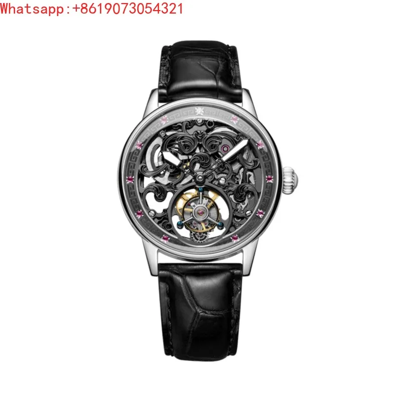 The Great Qin Empire Forbidden City Sunrise Series Full Hollow Tourbillon Mechanical Watch Sapphire Watch Mirror
The Great Qin Empire Forbidden City Sunrise Series Full Hollow Tourbillon Mechanical Watch Sapphire Watch Mirror