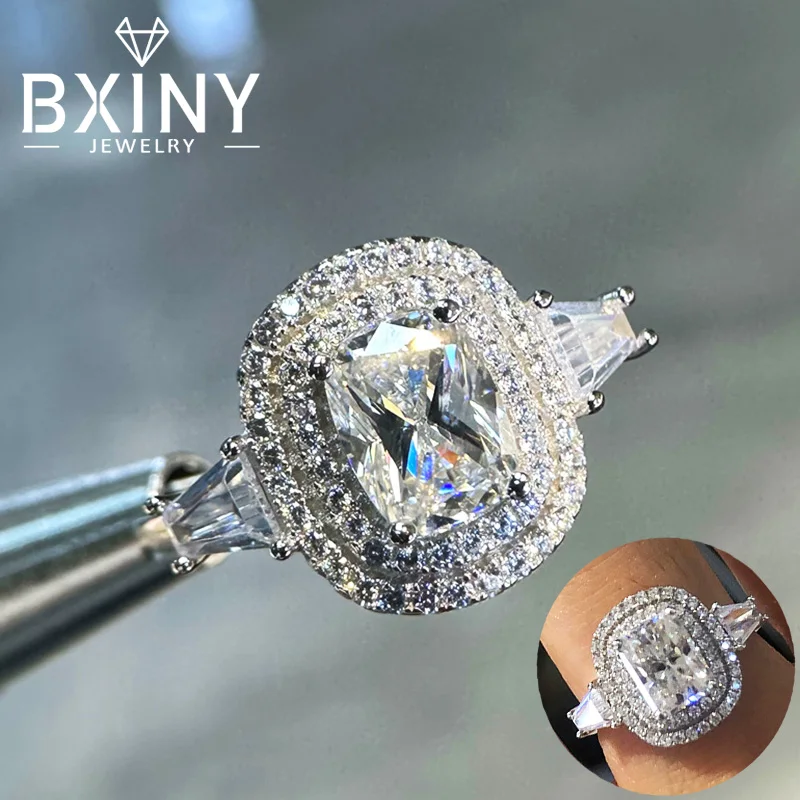 BXINY 2CT кольцо с муассанитом огранки, стерлинговое серебро 925 пробы для женщин, обручальное кольцо с бриллиантом Halo, ювелирные изделия, подарок с сертификатом
BXINY 2CT кольцо с муассанитом огранки, стерлинговое серебро 925 пробы для женщин, обручальное кольцо с бриллиантом Halo, ювелирные изделия, подарок с сертификатом