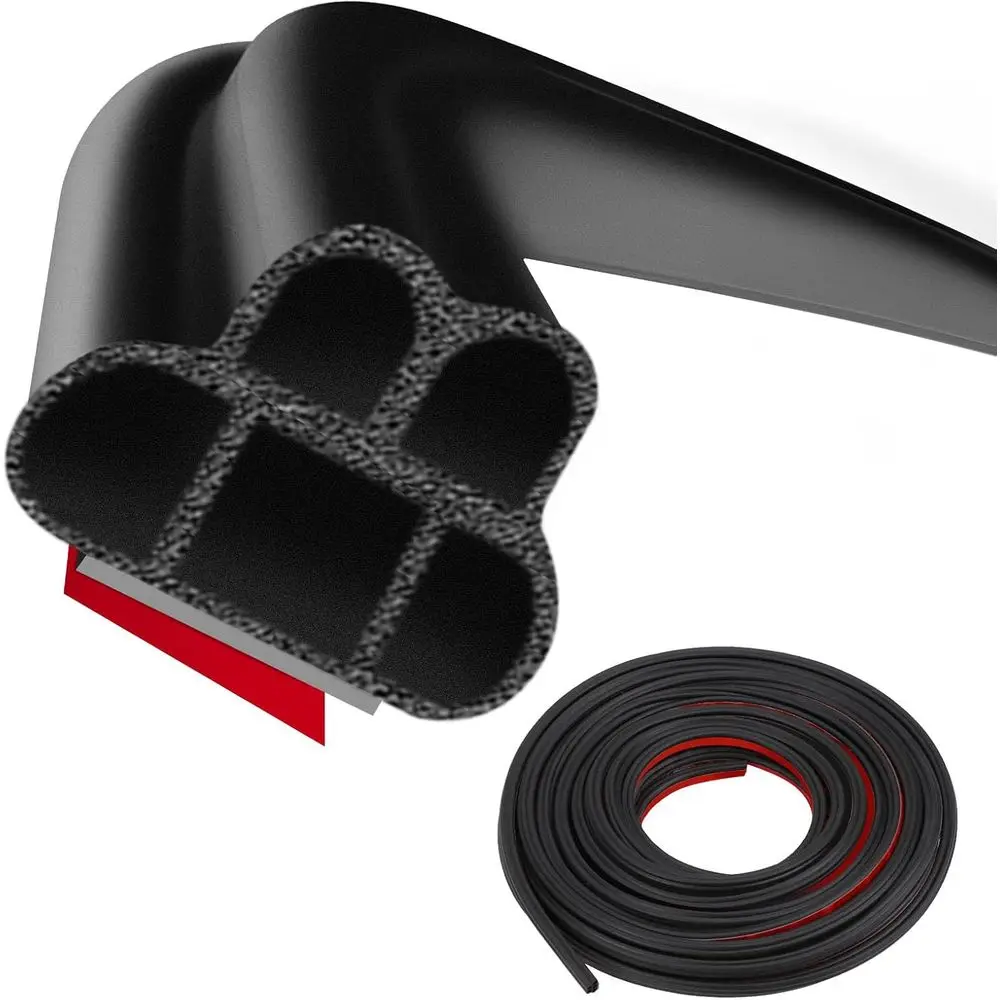 Double Layer L-Shape Car Door Seal Strip, 18M Length, Soundproofing Weatherstrip with Adhesive
Double Layer L-Shape Car Door Seal Strip, 18M Length, Soundproofing Weatherstrip with Adhesive