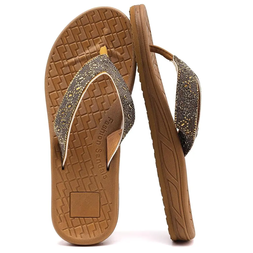 Flip Flops Arch Support for Women,Womens Flip Flops with Rhinestone Summer Beach Comfy Thick Slides Sandals
Flip Flops Arch Support for Women,Womens Flip Flops with Rhinestone Summer Beach Comfy Thick Slides Sandals