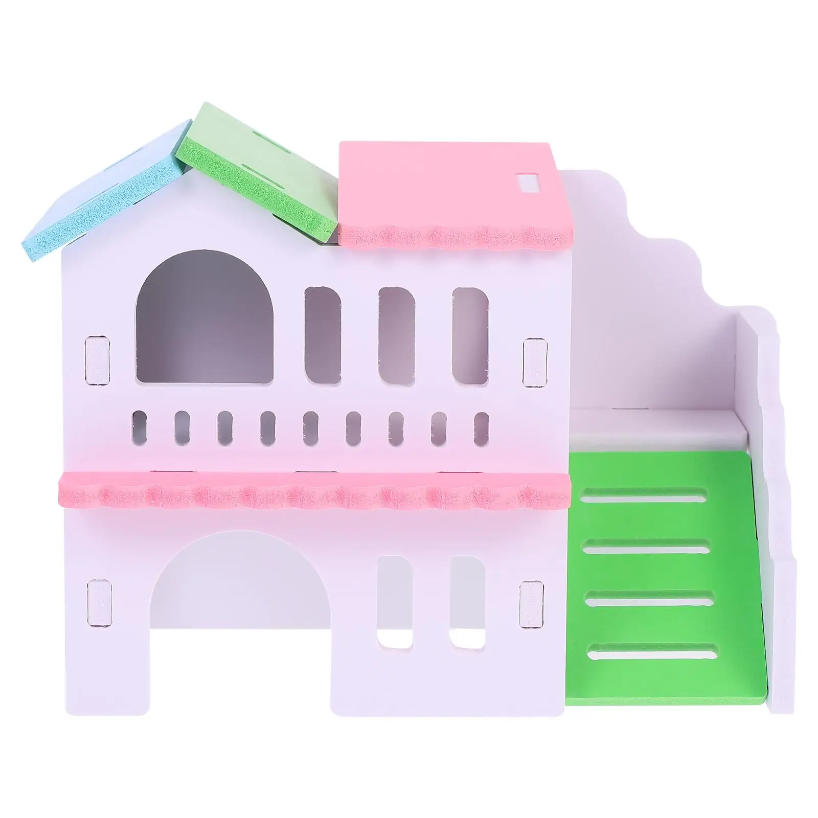 Colorful Small House Hamster Shelter Hideout Toy Hut Durable Wood Pet Nest Ideal for Hamsters Hedgehogs Long Use Villa Habitat
Colorful Small House Hamster Shelter Hideout Toy Hut Durable Wood Pet Nest Ideal for Hamsters Hedgehogs Long Use Villa Habitat