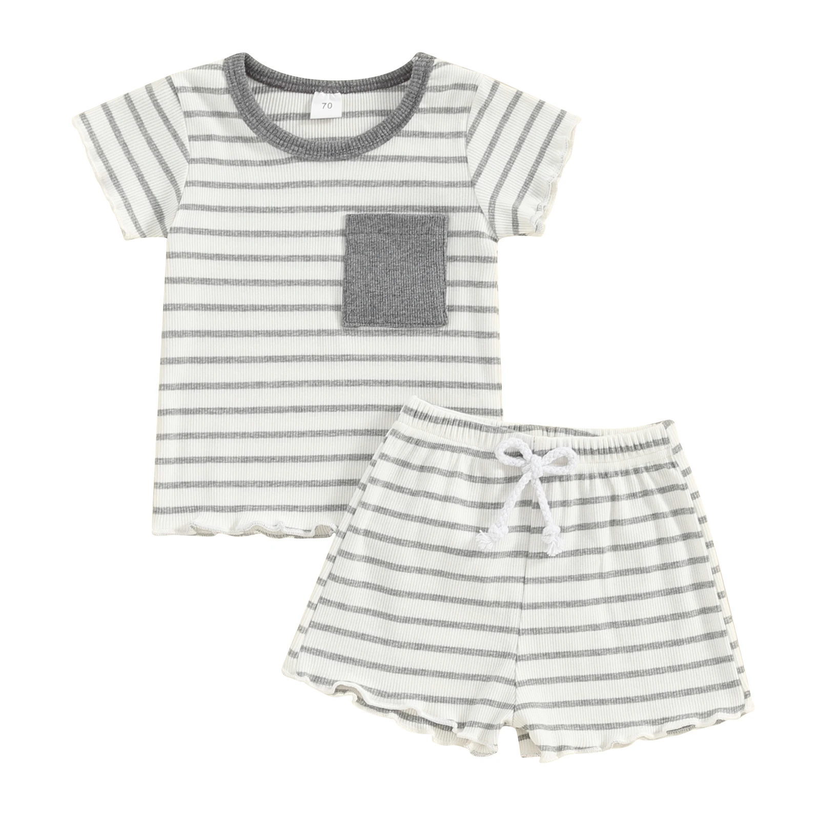 Baby Girl 2Pcs Summer Outfits Short Sleeve Lettuce Trim Tops Shorts Set Infant Clothes
Baby Girl 2Pcs Summer Outfits Short Sleeve Lettuce Trim Tops Shorts Set Infant Clothes