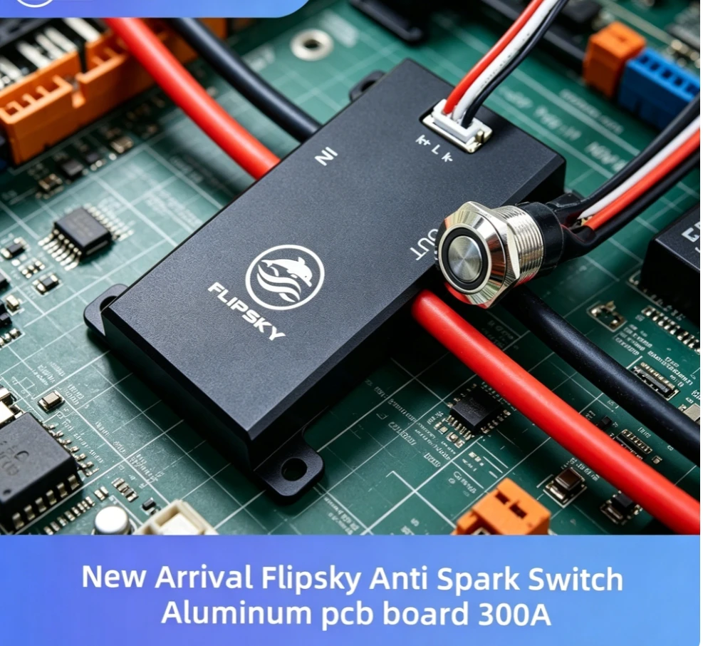 Flipsky Anti Spark Switch V1.0 80A Aluminum PCB Anti-spark Power Switch For Electric Skateboard Esk8 Ebike Scooter Robot
Flipsky Anti Spark Switch V1.0 80A Aluminum PCB Anti-spark Power Switch For Electric Skateboard Esk8 Ebike Scooter Robot