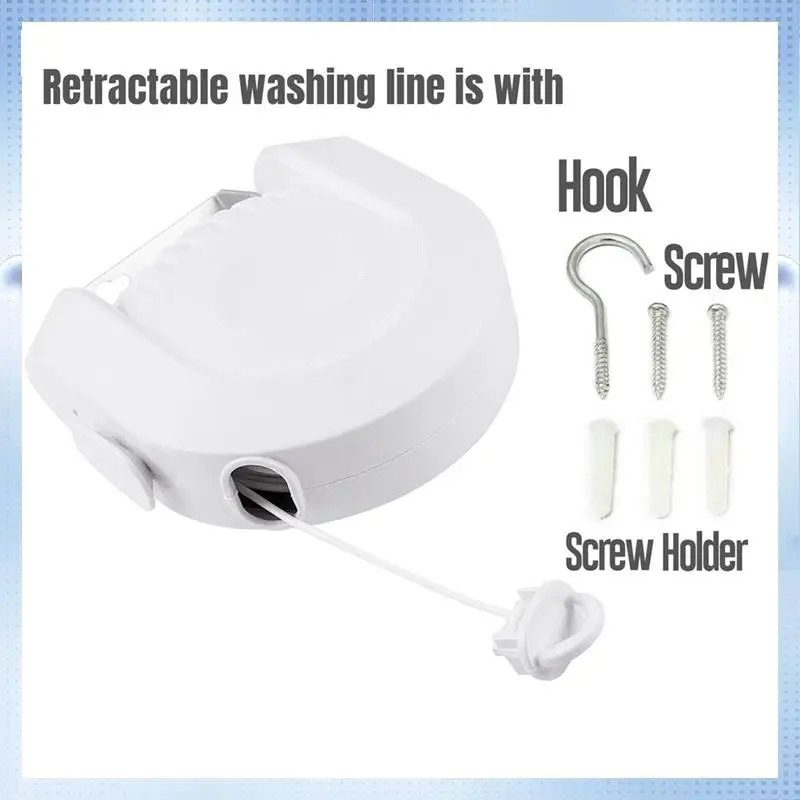 AD-Бегузная веревка для внутреннего и наружного белья, двойная веревка для белья, 60 дюймов, пластик, 1 комплект
AD-Бегузная веревка для внутреннего и наружного белья, двойная веревка для белья, 60 дюймов, пластик, 1 комплект