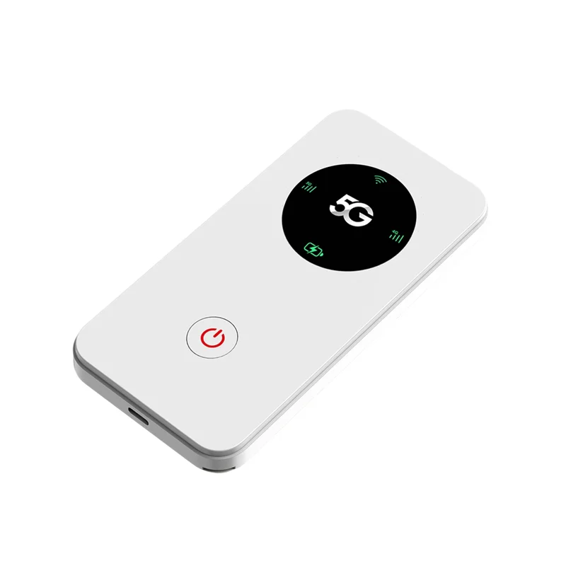Классический-5G MIFI-маршрутизатор Портативный Wi-Fi модем 2,4 ГГц 5 ГГц Двухдиапазонная мобильная широкополосная точка доступа Карманный беспроводной маршрутизатор 5000 мАч
Классический-5G MIFI-маршрутизатор Портативный Wi-Fi модем 2,4 ГГц 5 ГГц Двухдиапазонная мобильная широкополосная точка доступа Карманный беспроводной маршрутизатор 5000 мАч