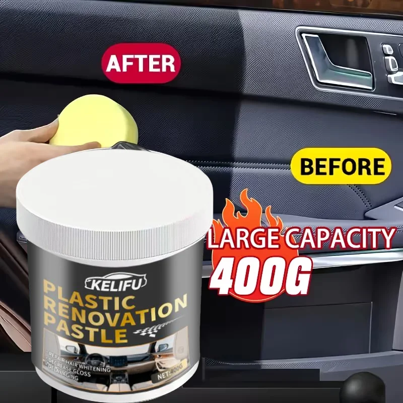 400 г автомобильный восстановитель пластика и резины — средство для удаления черного блеска для отделки, шин и салона — незаметный для детализации автомобиля против старения
400 г автомобильный восстановитель пластика и резины — средство для удаления черного блеска для отделки, шин и салона — незаметный для детализации автомобиля против старения