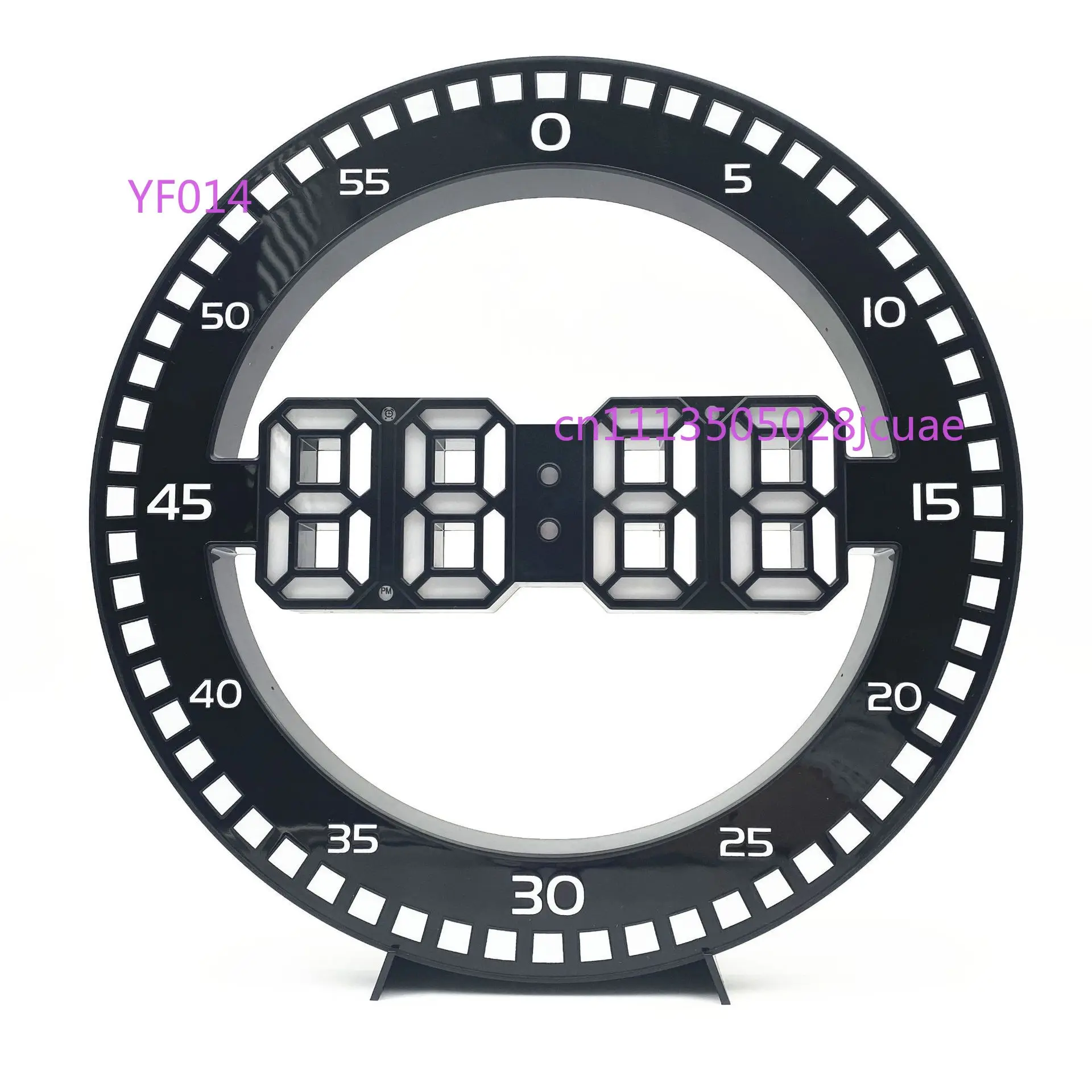 INS Korean Style 3D LED Wall Clock Large Screen Electronic Clock With Jump Seconds For Living Room Home Decor DS-3688L
INS Korean Style 3D LED Wall Clock Large Screen Electronic Clock With Jump Seconds For Living Room Home Decor DS-3688L