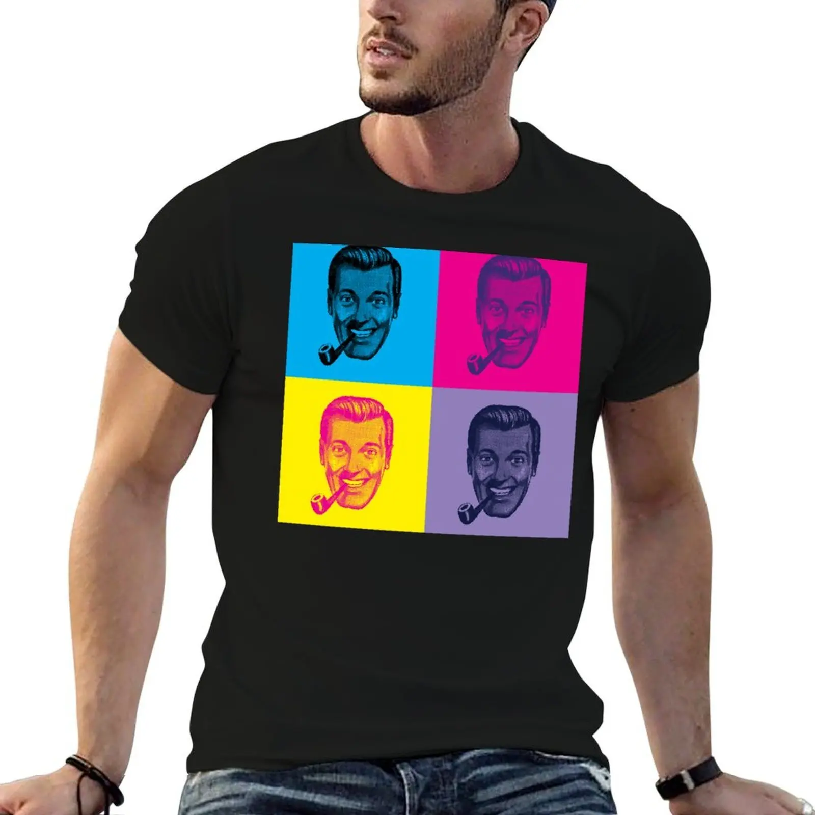 Bob Dobbs x Warhol T-Shirt t shirt man plain t shirt man casual t shirts for man cotton soft T-shirt
Bob Dobbs x Warhol T-Shirt t shirt man plain t shirt man casual t shirts for man cotton soft T-shirt