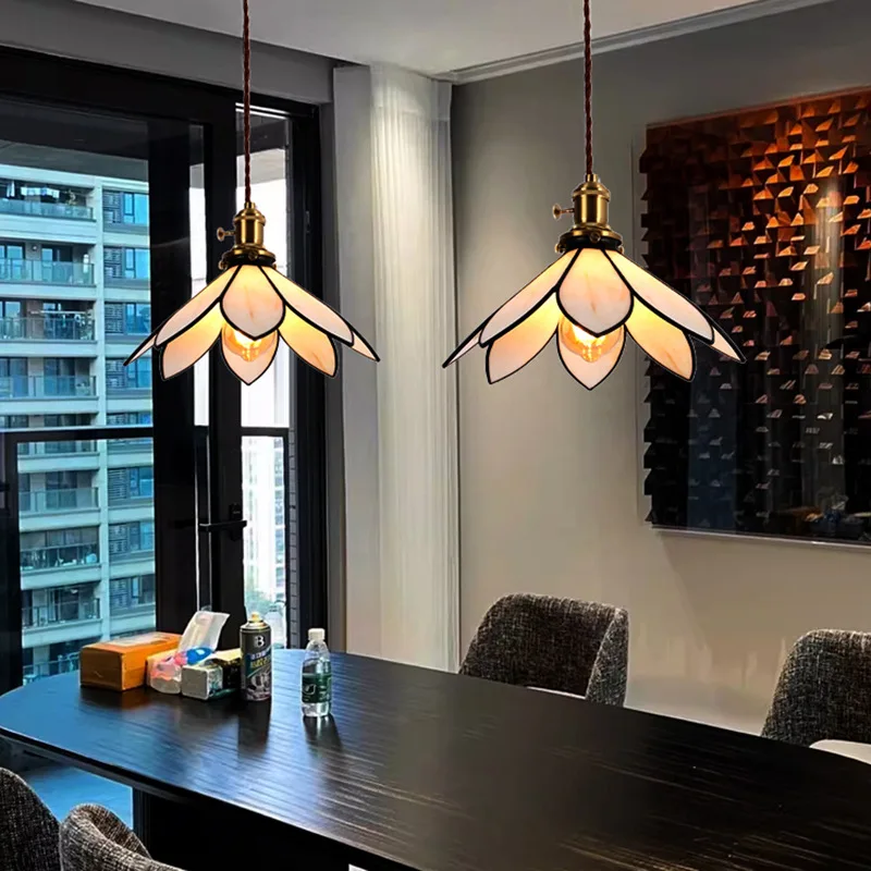 Vintage stained glass bedroom living room small pendant light Dining Decoration restaurant light Nightlight Lighting Fixtures
Vintage stained glass bedroom living room small pendant light Dining Decoration restaurant light Nightlight Lighting Fixtures