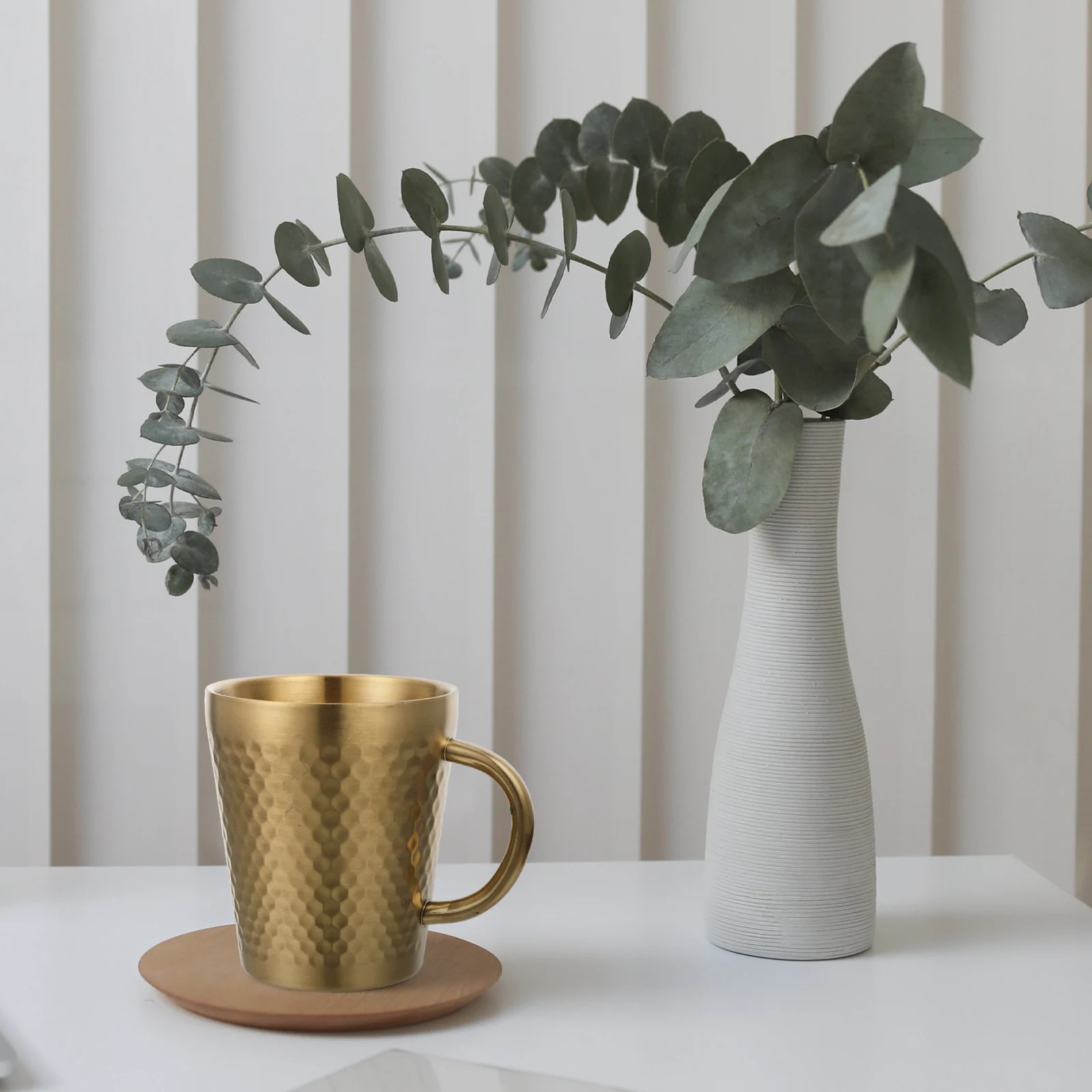 Creative Coffee 304 Stainless Steel Multifunction Drinking Korean Style Double Wall Reusable Mug Easy Clean Flat Base for Tea
Creative Coffee 304 Stainless Steel Multifunction Drinking Korean Style Double Wall Reusable Mug Easy Clean Flat Base for Tea