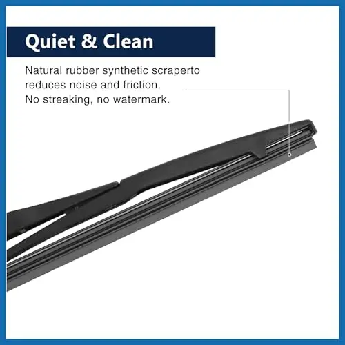 12 Inch 310mm Black Rear Windshield Wiper Blade With Arm For Cars 2010–2015 Years
12 Inch 310mm Black Rear Windshield Wiper Blade With Arm For Cars 2010–2015 Years