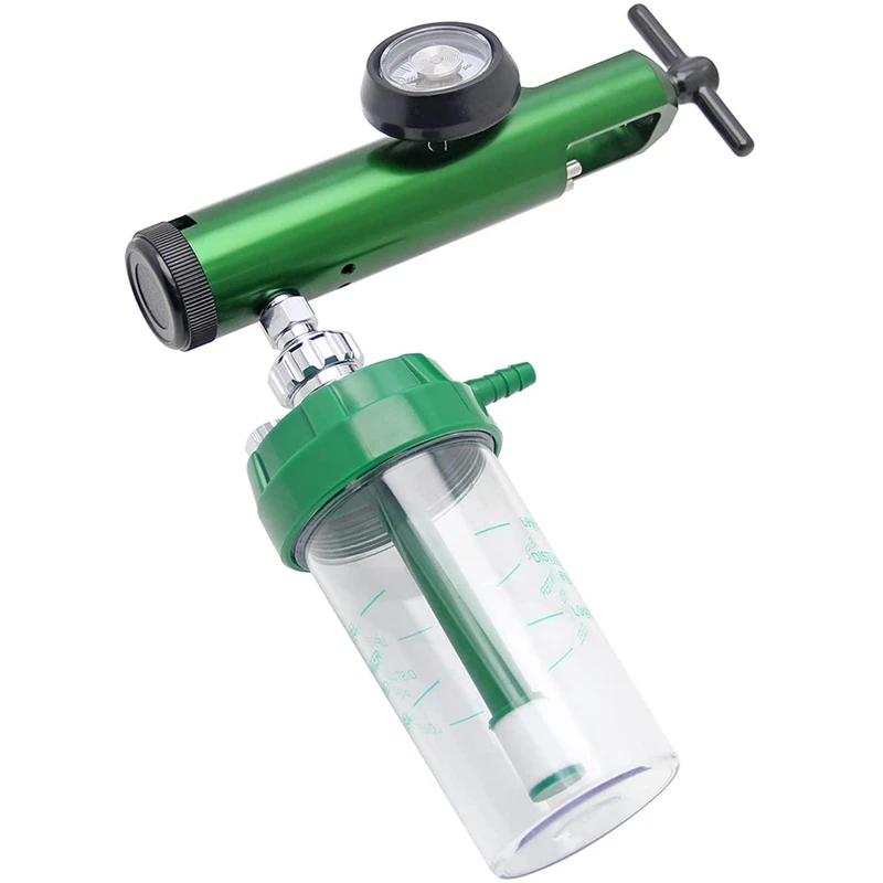 Oxygen Flow Meter Oxygen Regulator 0-15 L/Min Pressure Reducing Regulator Valve Meter With 870 Inlet Thread-AC47
Oxygen Flow Meter Oxygen Regulator 0-15 L/Min Pressure Reducing Regulator Valve Meter With 870 Inlet Thread-AC47