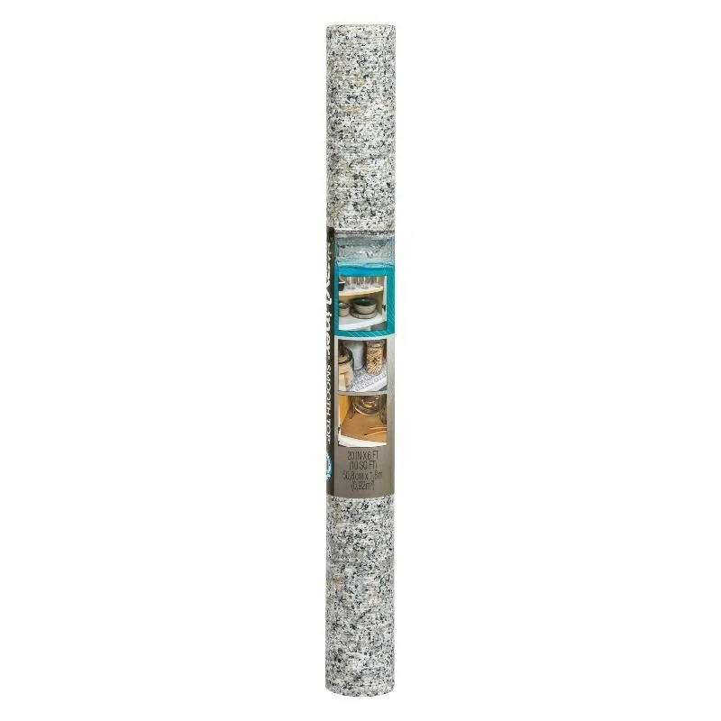 Smooth Top Shelf Liner, Gray Granite, 20 in. x 6 ft.Roll
Smooth Top Shelf Liner, Gray Granite, 20 in. x 6 ft.Roll