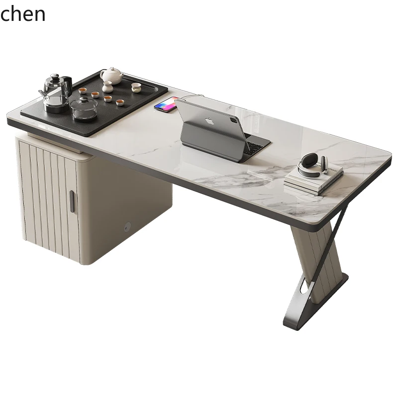 ZML rock slab office tea table desk integrated modern simple multi-functional home office tea table and chair combination
ZML rock slab office tea table desk integrated modern simple multi-functional home office tea table and chair combination