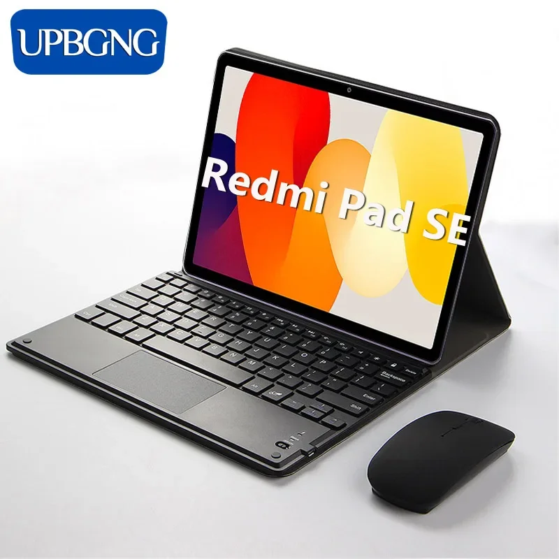 Сенсорная клавиатура для Redmi Pad SE 11 дюймов 2023 10,61 Mi Pad 6 5 Pro, Беспроводная Bluetooth клавиатура, чехол для мыши
Сенсорная клавиатура для Redmi Pad SE 11 дюймов 2023 10,61 Mi Pad 6 5 Pro, Беспроводная Bluetooth клавиатура, чехол для мыши