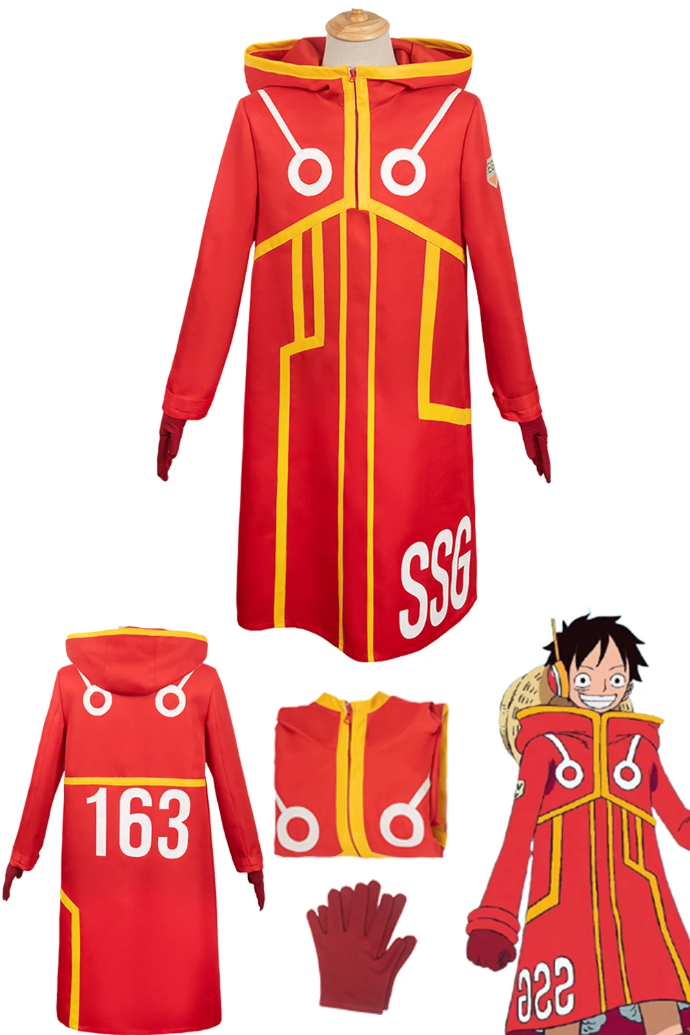 SSG Luffy Future Suits Cosplay Costume Outfits Boys Men Adult Halloween Carnival Roleplay Suit
SSG Luffy Future Suits Cosplay Costume Outfits Boys Men Adult Halloween Carnival Roleplay Suit